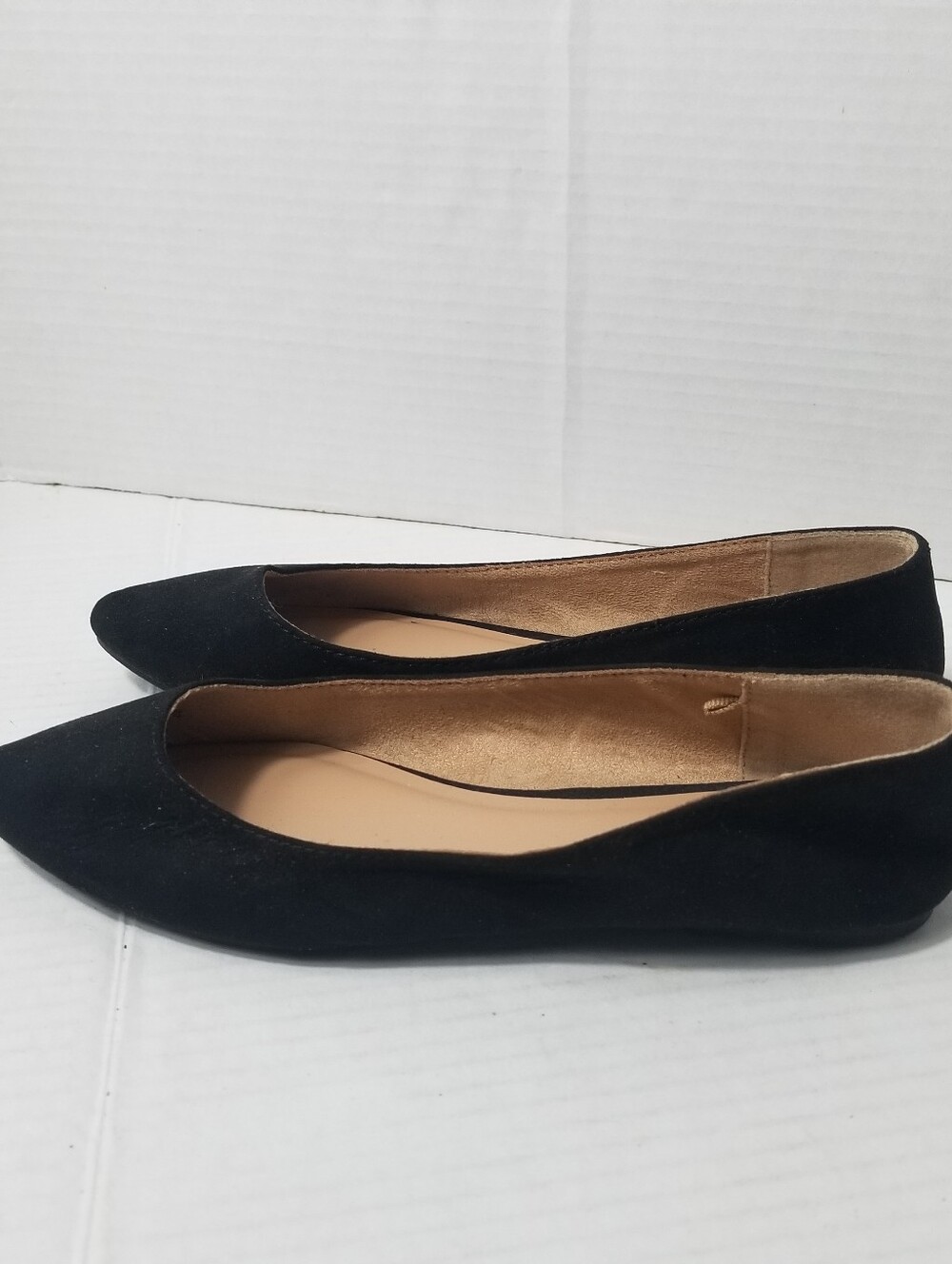 OLD NAVY WOMEN'S BLACK POINTY BALLET FLATS SIZE 7
